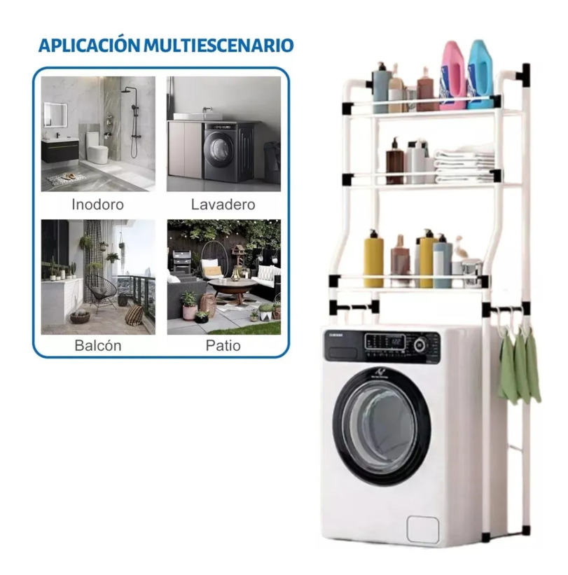 Miniatura 4 de Estante Lavadora